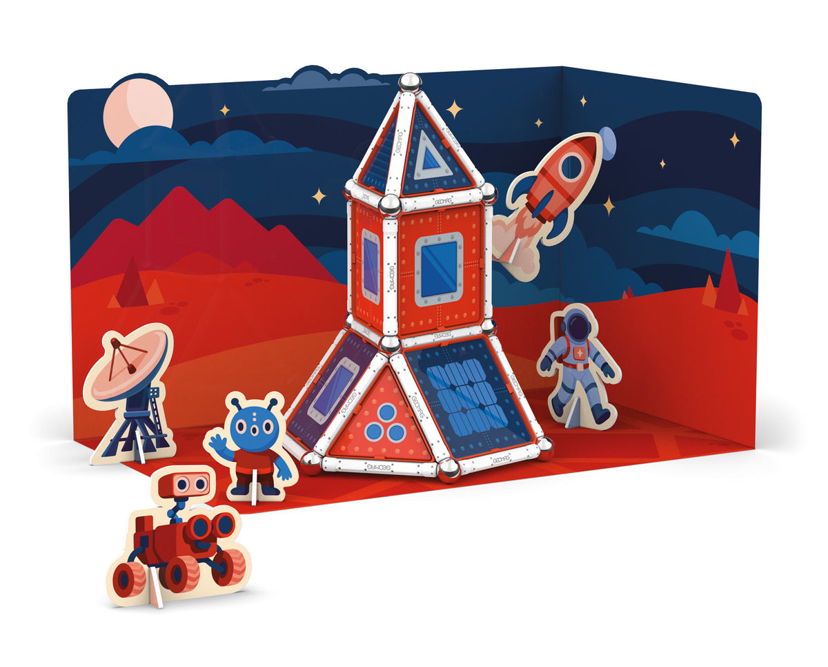 Geomag Magnetic Stories Mars Exploration – Costruzioni Magnetiche 80 Pezzi