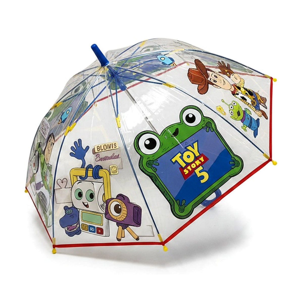 Perletti Kids Toy Story 5 – Ombrello Trasparente Manuale 69 cm