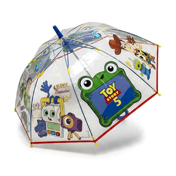 Perletti Kids Toy Story 5 – Ombrello Trasparente Manuale 69 cm