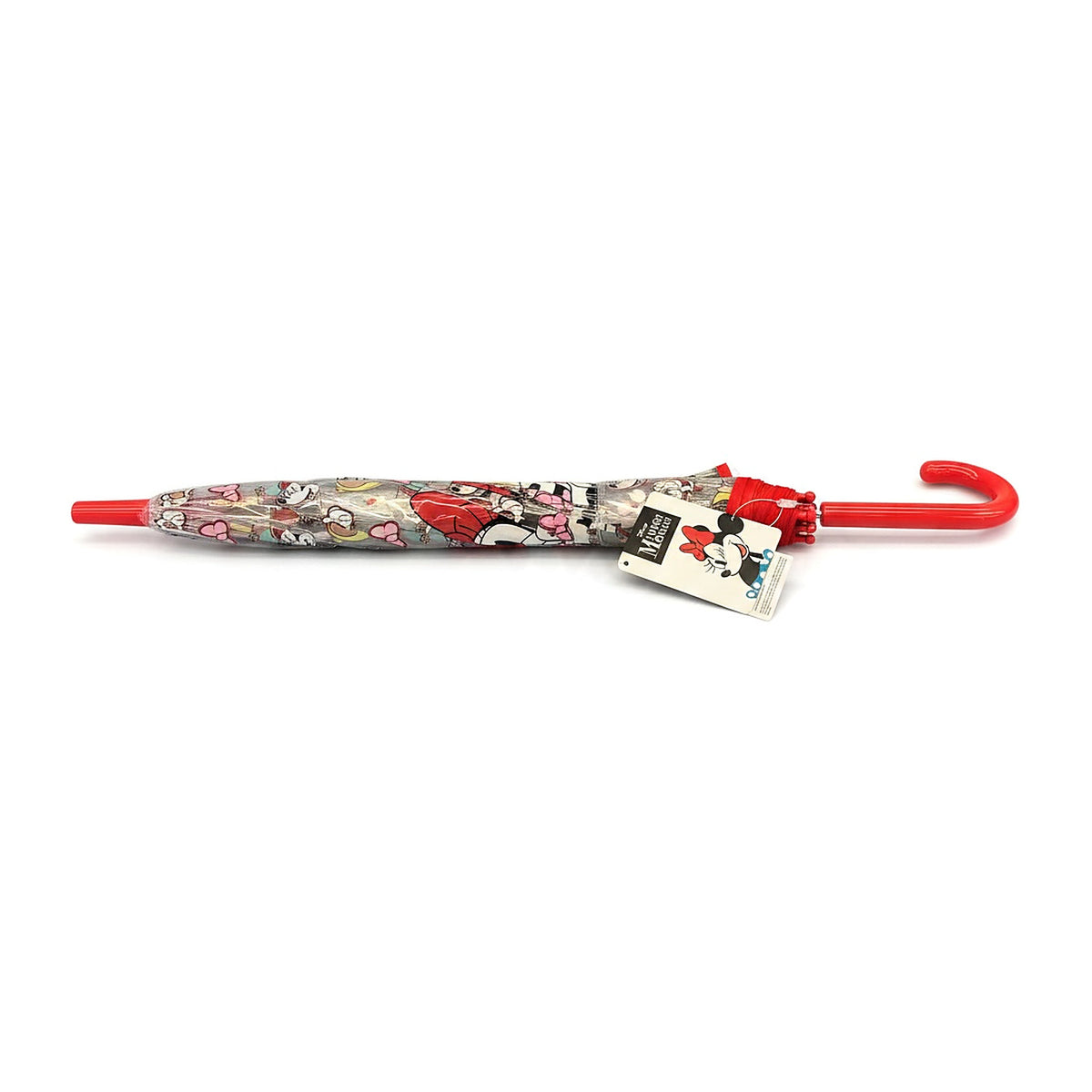 Perletti Kids Minnie Mouse – Ombrello Trasparente Manuale 74 cm