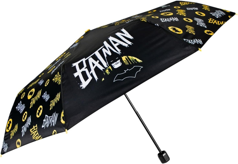 Perletti Kids Batman – Ombrello Pieghevole Manuale Antivento 91 cm