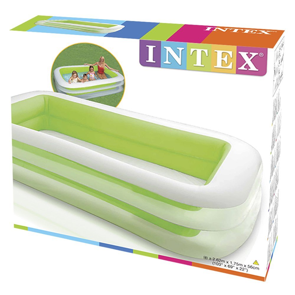 PISCINA RETT.GONFIAB.262X175 FAMILY