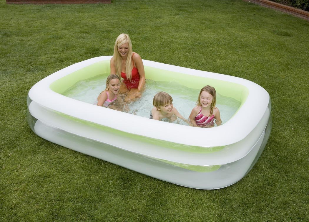 PISCINA RETT.GONFIAB.262X175 FAMILY