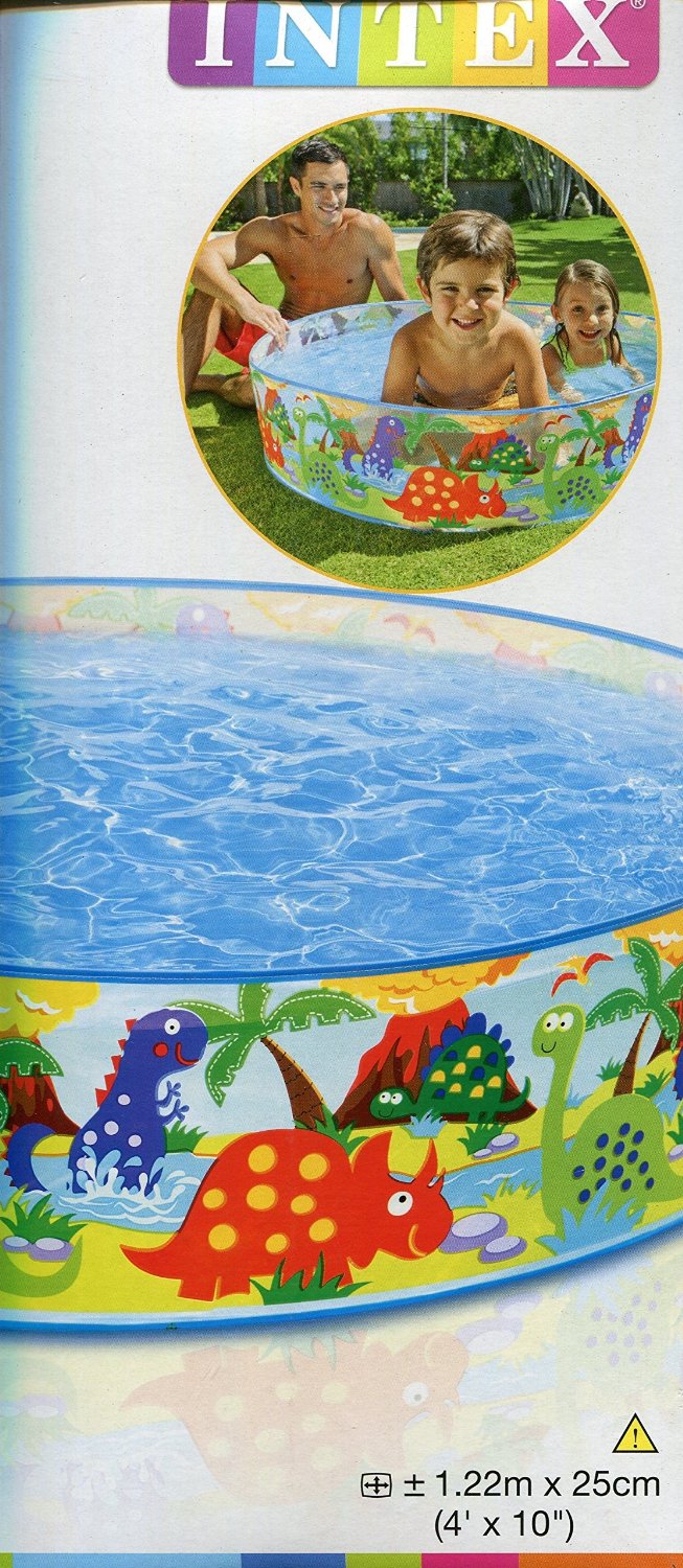 PISCINA RIGIDA ANIMALI 122X25