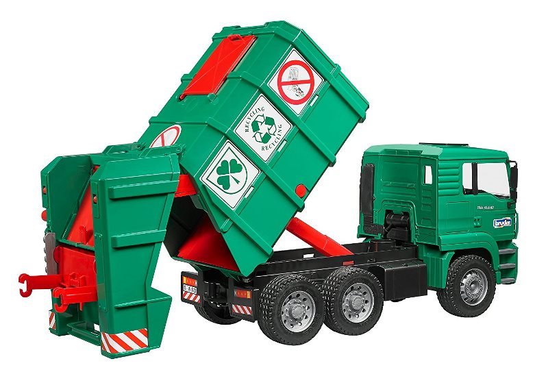 MAN TGA TRASPORTO RIFIUTI VERDE