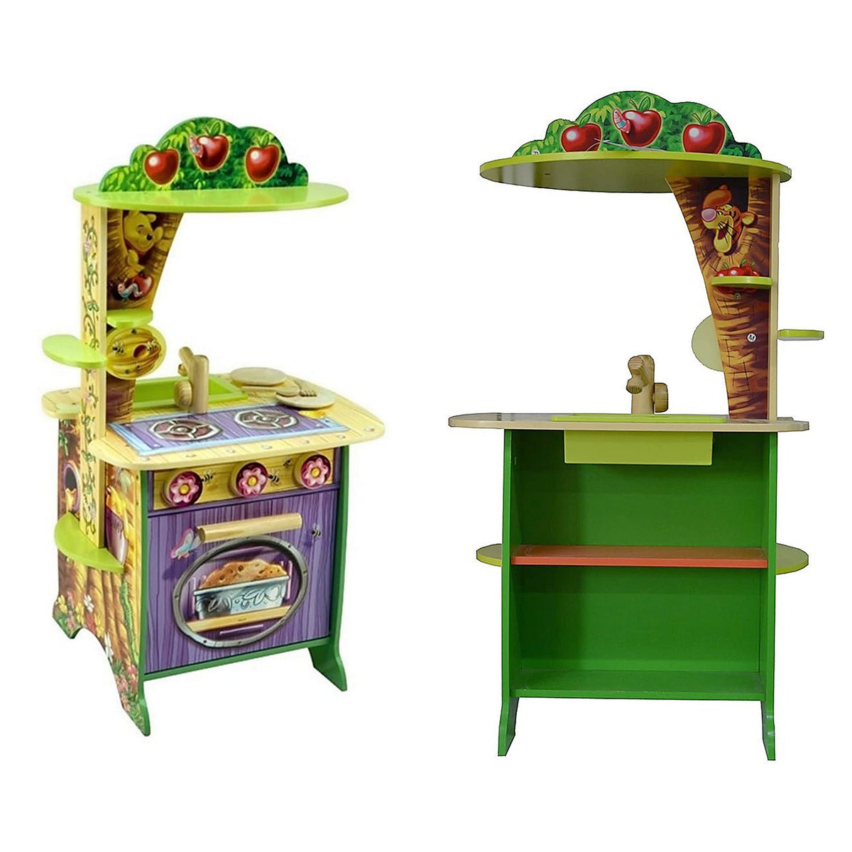 Disney Winnie the Pooh – Cucina Giocattolo in Legno con Accessori