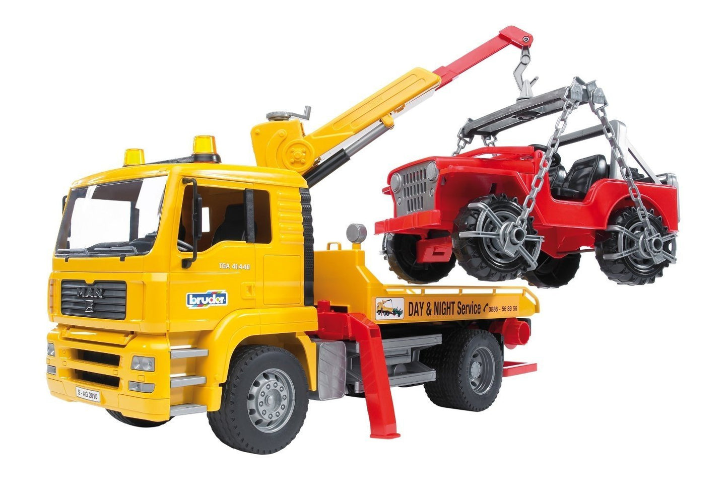 MAN TGA SOCCORSO C/JEEP