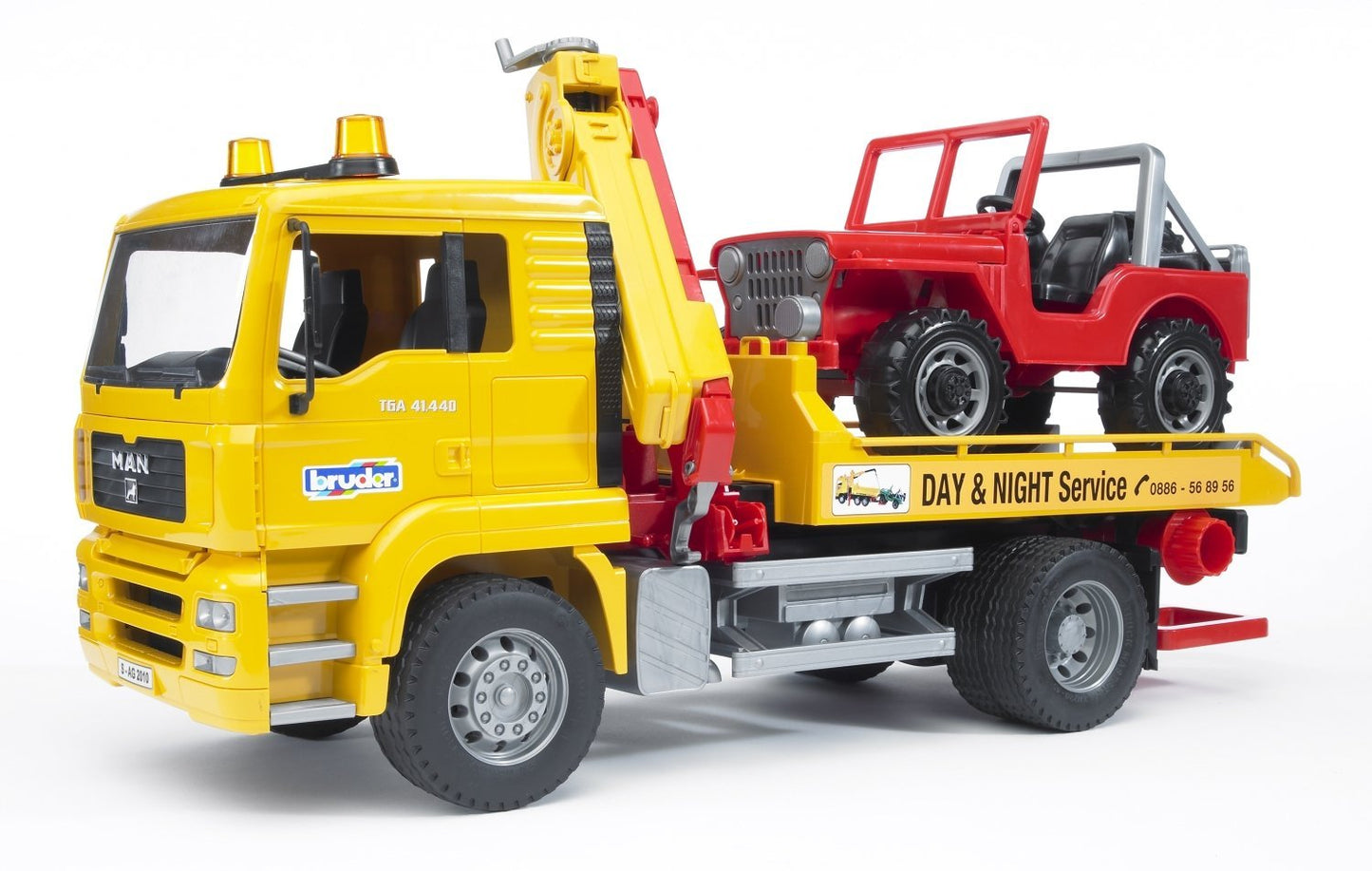 MAN TGA SOCCORSO C/JEEP