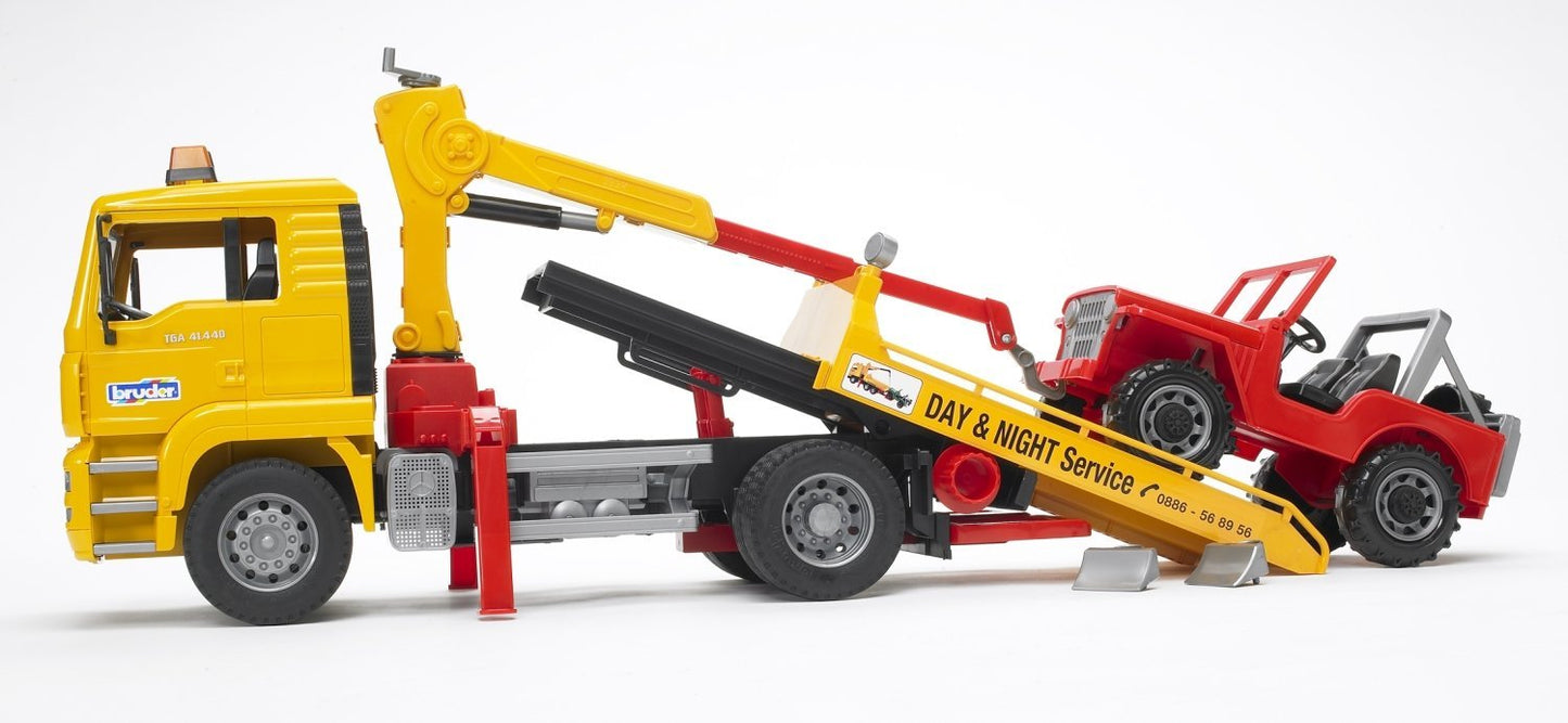 MAN TGA SOCCORSO C/JEEP