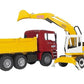MAN TGA TRUCK + ESCAVATORE LIEBHERR