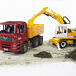 MAN TGA TRUCK + ESCAVATORE LIEBHERR