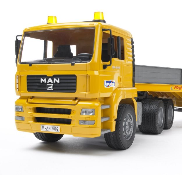 MAN TGA BILICO CON ESCAVATORE
