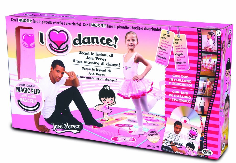 I LOVE DANCE TAPPETO ELETTRONICO