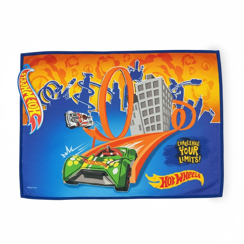 Tovaglietta Pranzo Hot Wheels in Tessuto 40x30 cm