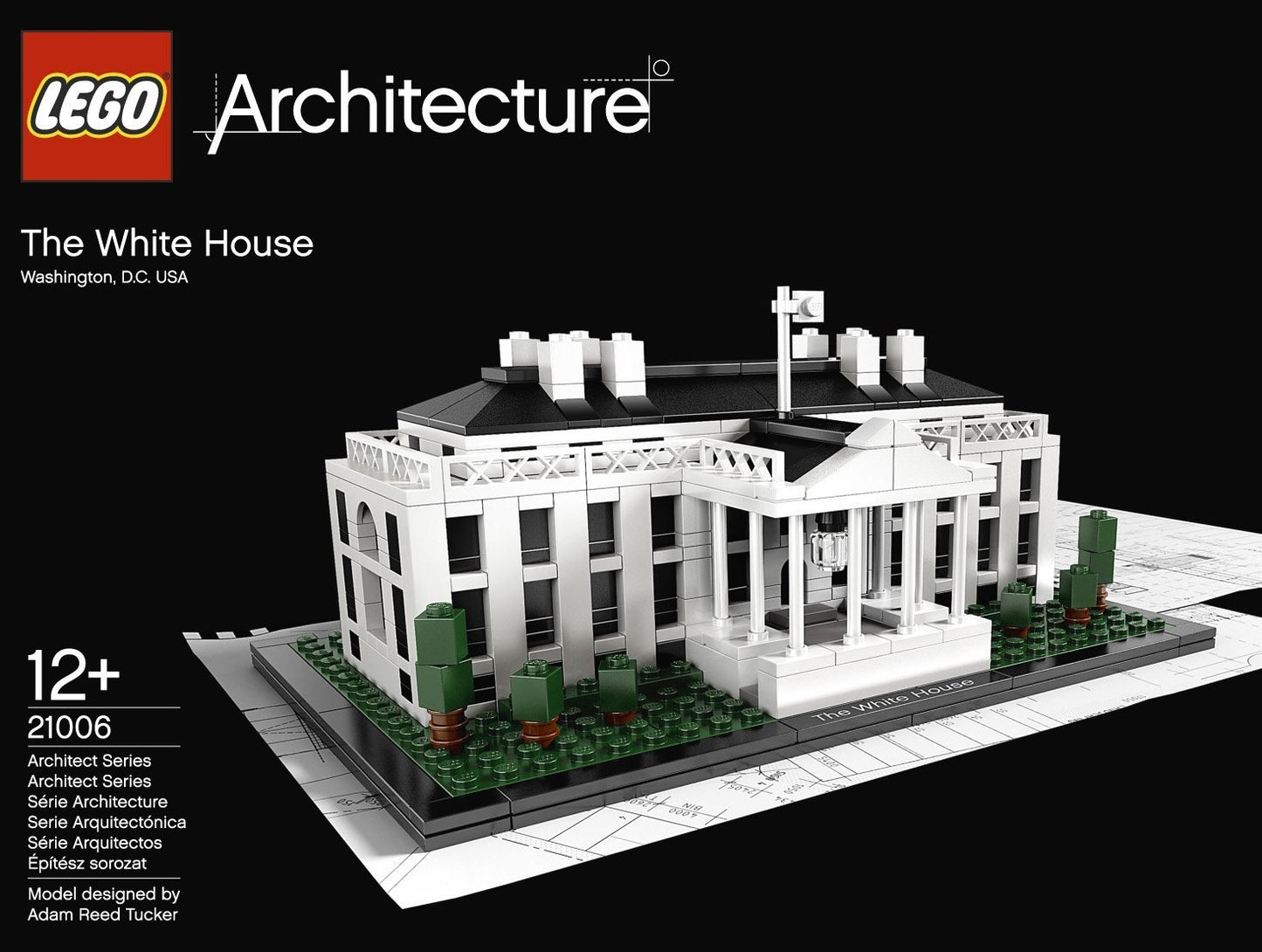 WHITE HOUSE LEGO ARCHITECTURE