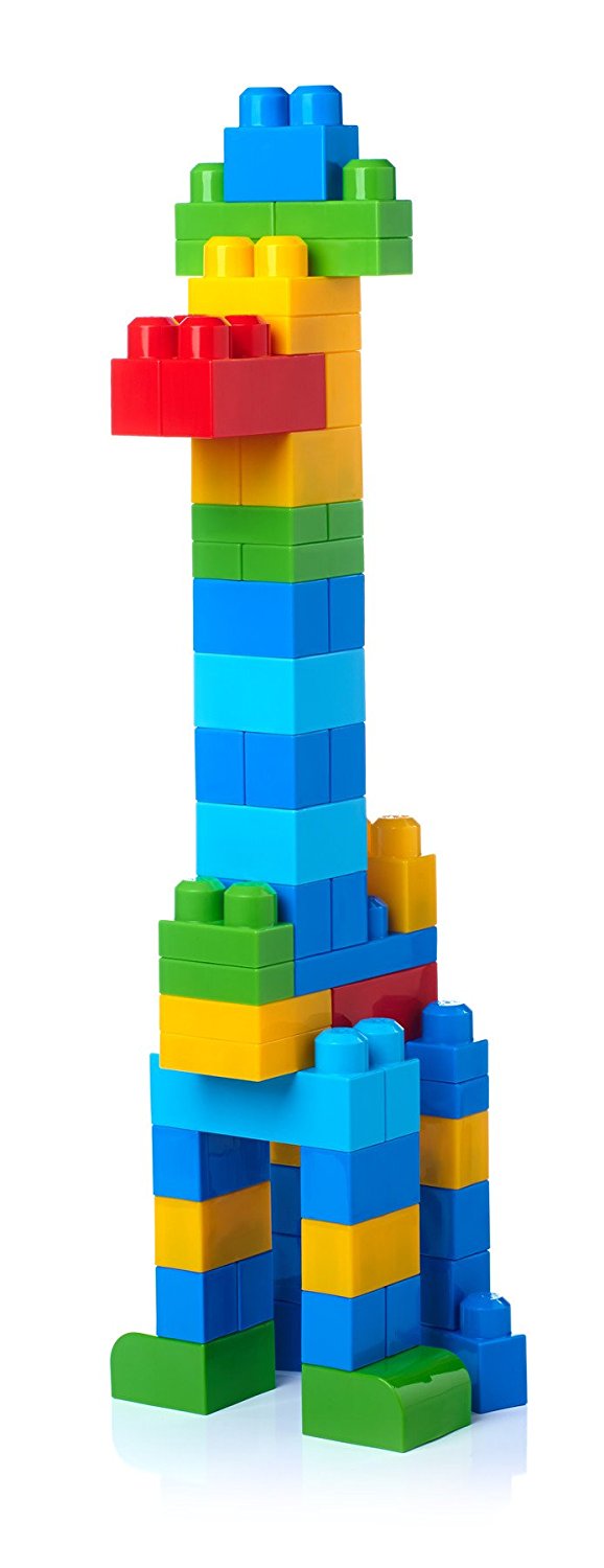 MEGA BLOKS SACCA MAXI 60PZ BLU