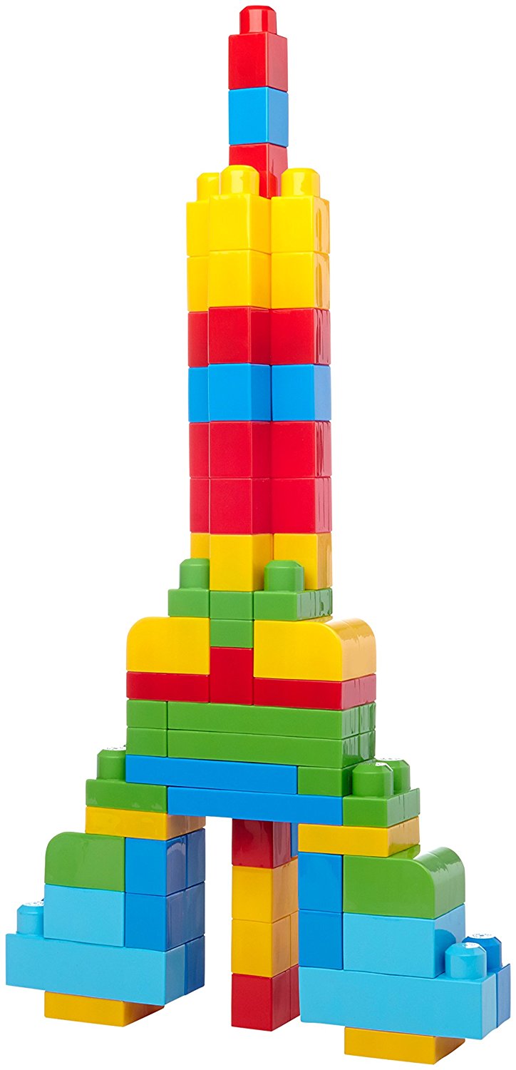 MEGA BLOKS SACCA MAXI 60PZ BLU