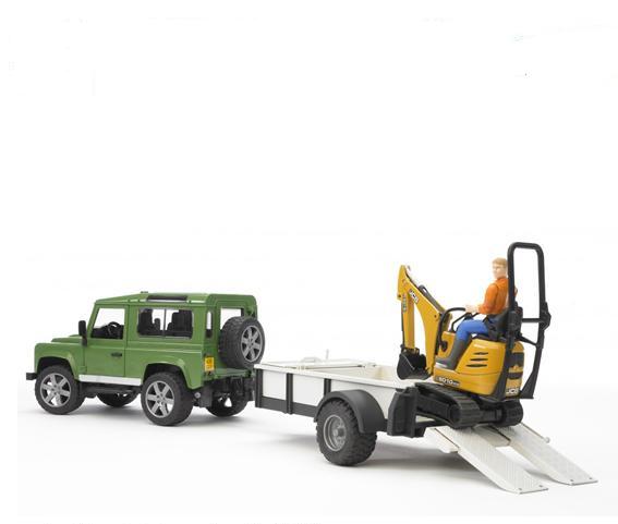 LAND ROVER DEFENDER C/RIMORCHIO
