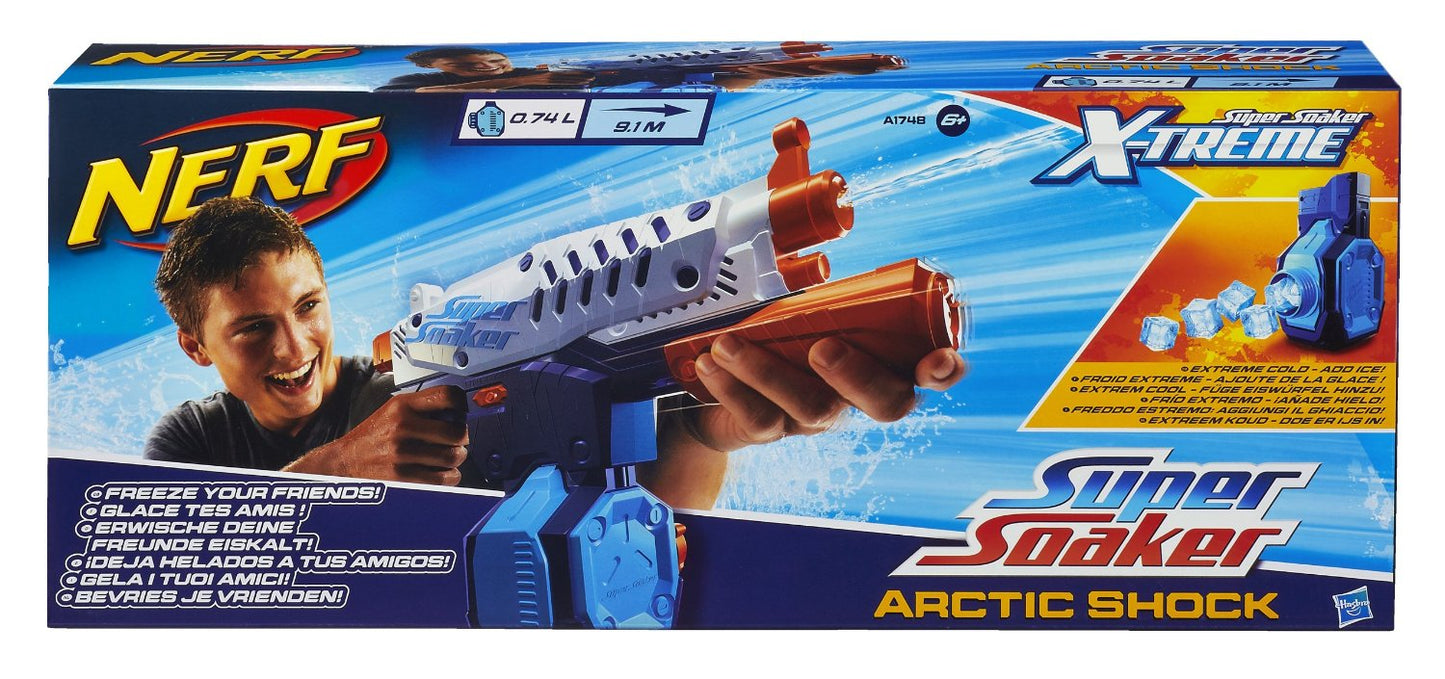 NERF SUPERSOAKER ARTIC SHOCK MEDIUM