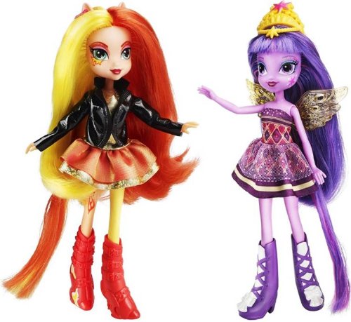MLP GIRLS TWILIGHT SPARKLE SUNSET