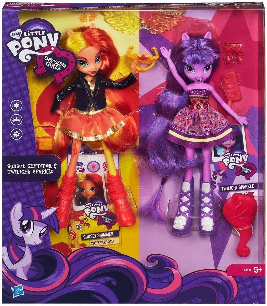 MLP GIRLS TWILIGHT SPARKLE SUNSET