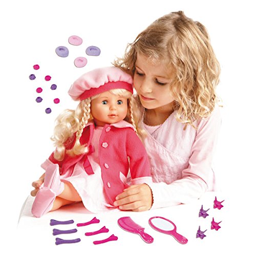 BAMBOLA BEATRICE CM.45 CANTA CHIACC