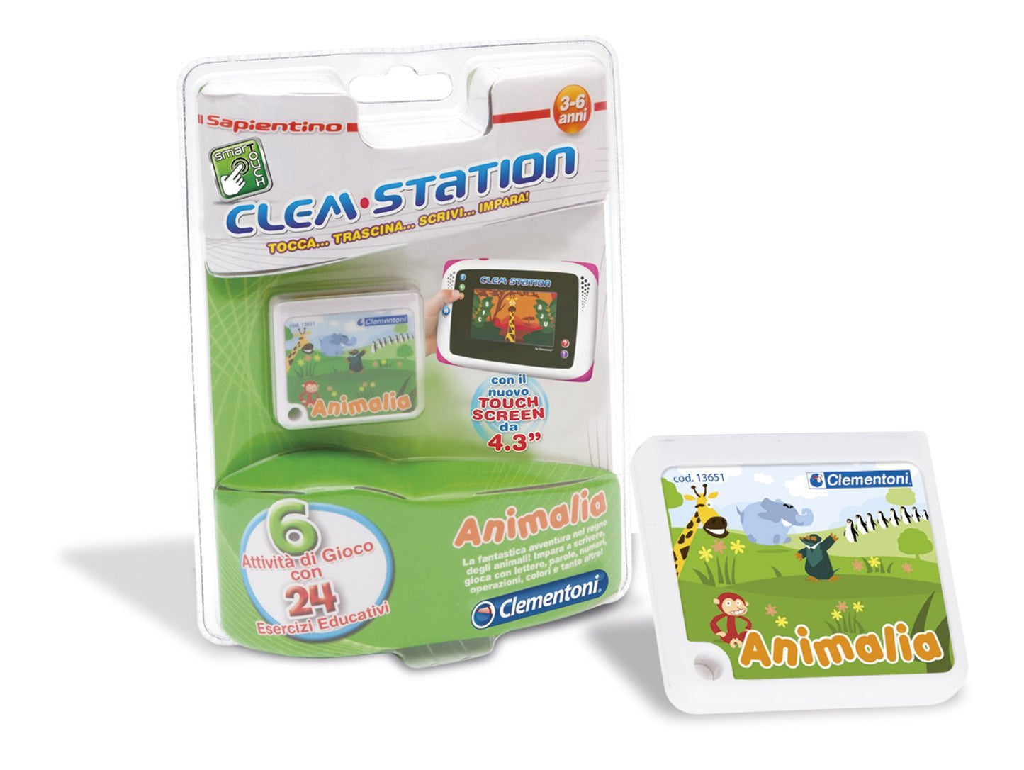 CLEM STATION CARTUCCIA ANIMALI A