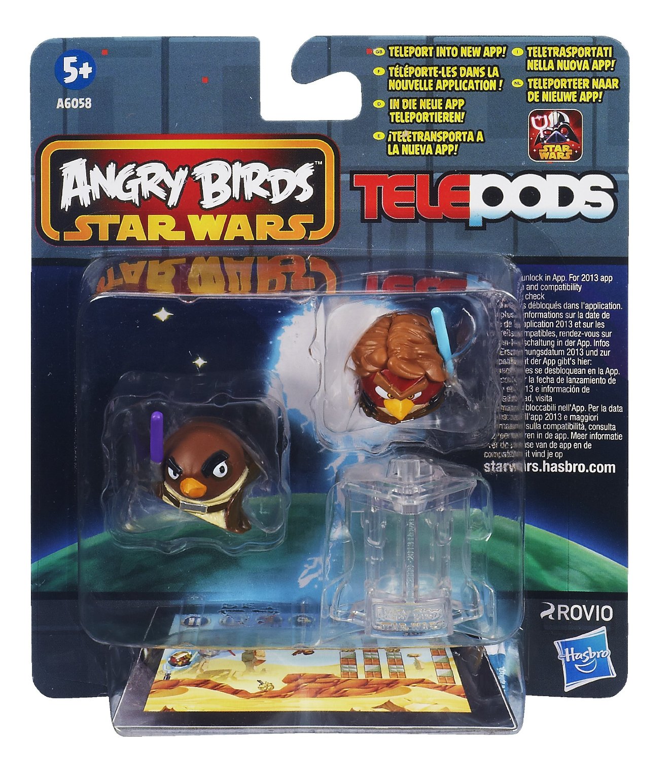 STAR WARS ANGRY BIRDS TELEPODS BL.