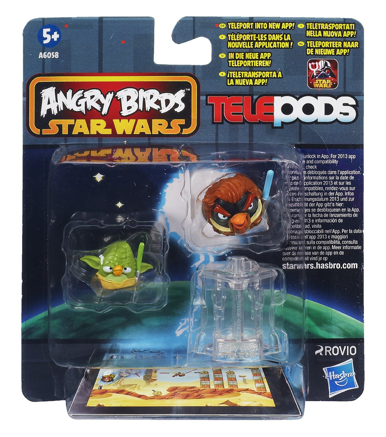 STAR WARS ANGRY BIRDS TELEPODS BL.