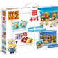 EDUKIT MINIONS 4IN1