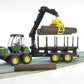 TRATTORE JOHN DEERE 1210E TRONCHI