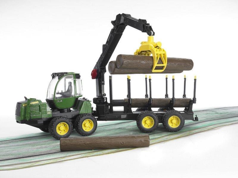 TRATTORE JOHN DEERE 1210E TRONCHI