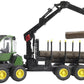 TRATTORE JOHN DEERE 1210E TRONCHI