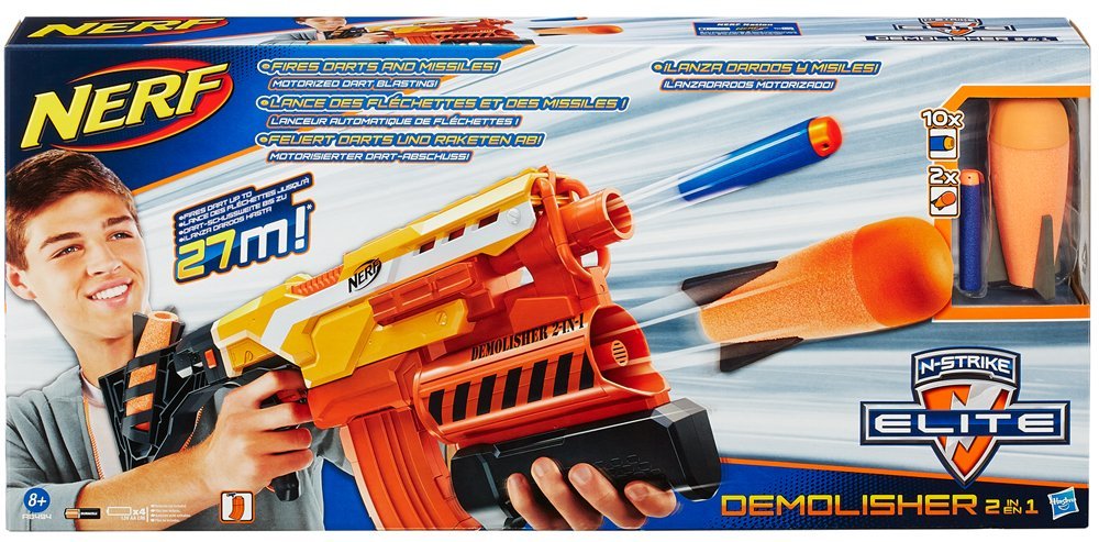 NERF DEMOLISHER 2IN1