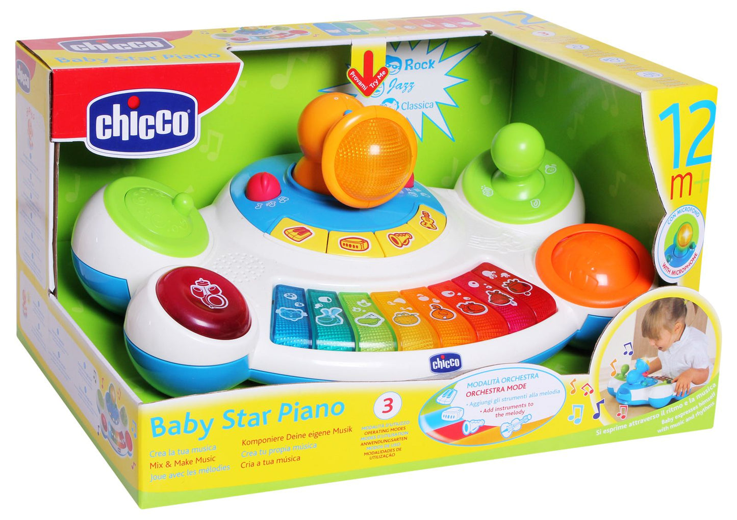 GIOCO PIANO MUSICALE BABY STAR