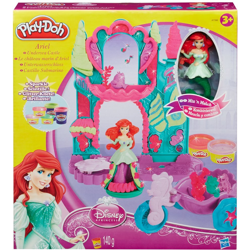 PLAYDOH ARIEL CASTELLO E CARROZZA