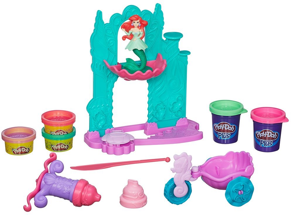 PLAYDOH ARIEL CASTELLO E CARROZZA
