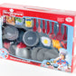 SET CUCINA CON PENTOLE CM.46