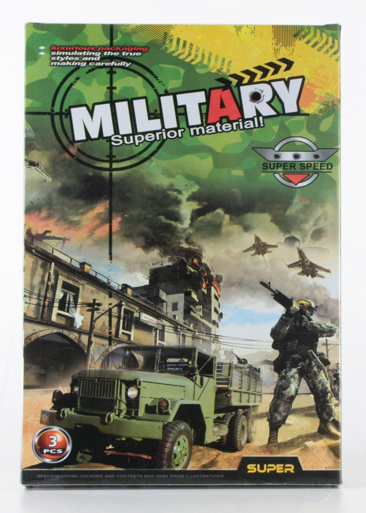 SET 3 CAMION MILITARI FRIZIONE