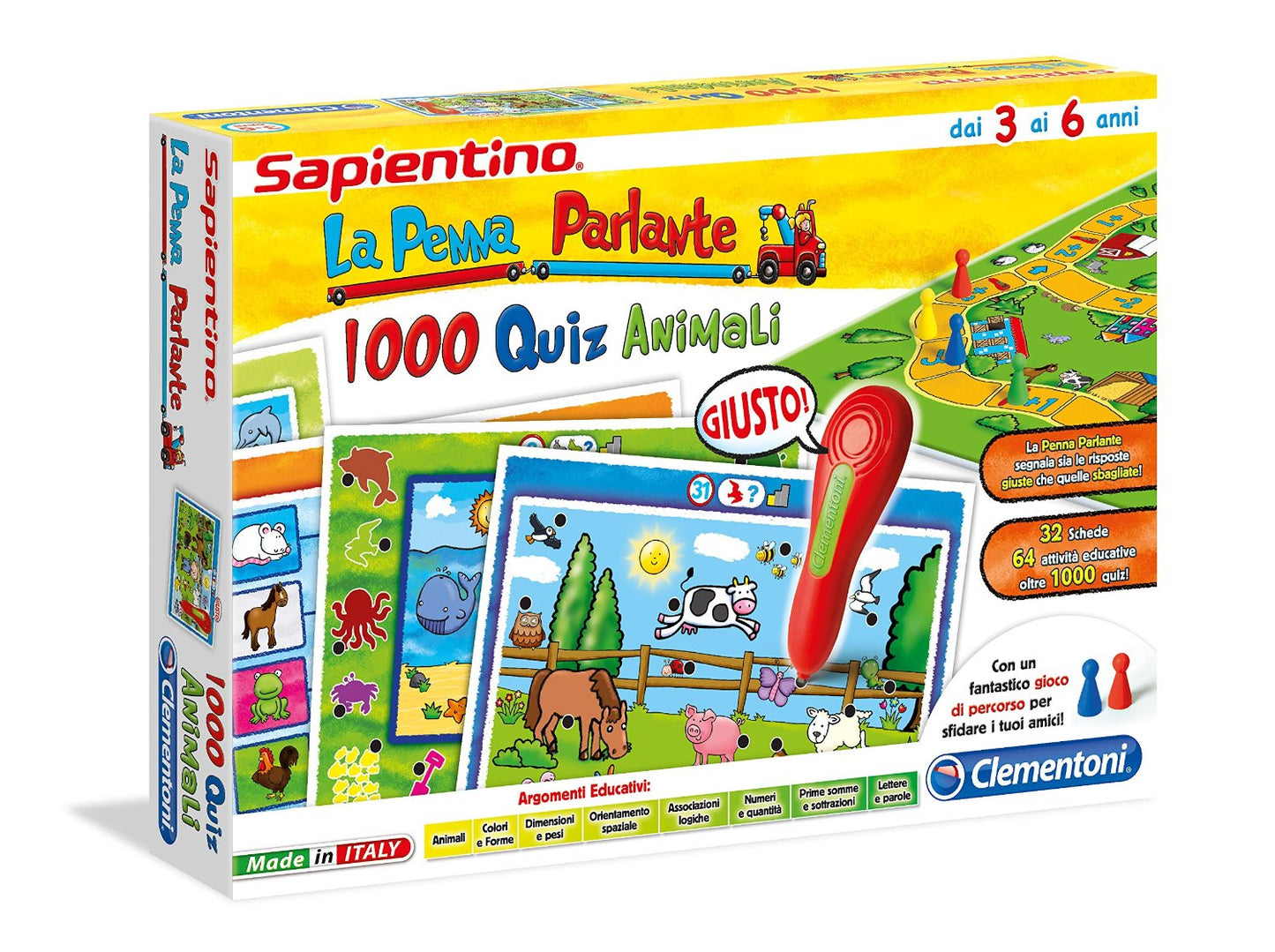 SAPIENTINO 1000 QUIZ ANIMALI