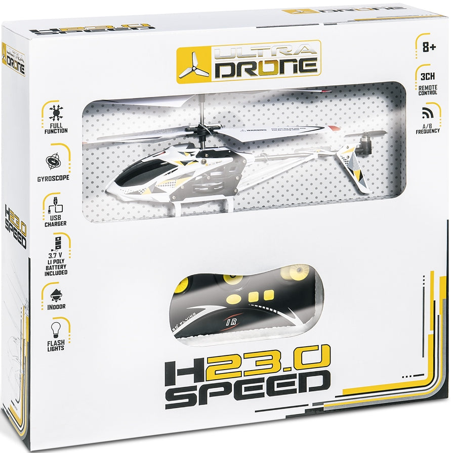 ULTRADRONE ELICOTTERO RC IR H.23.0