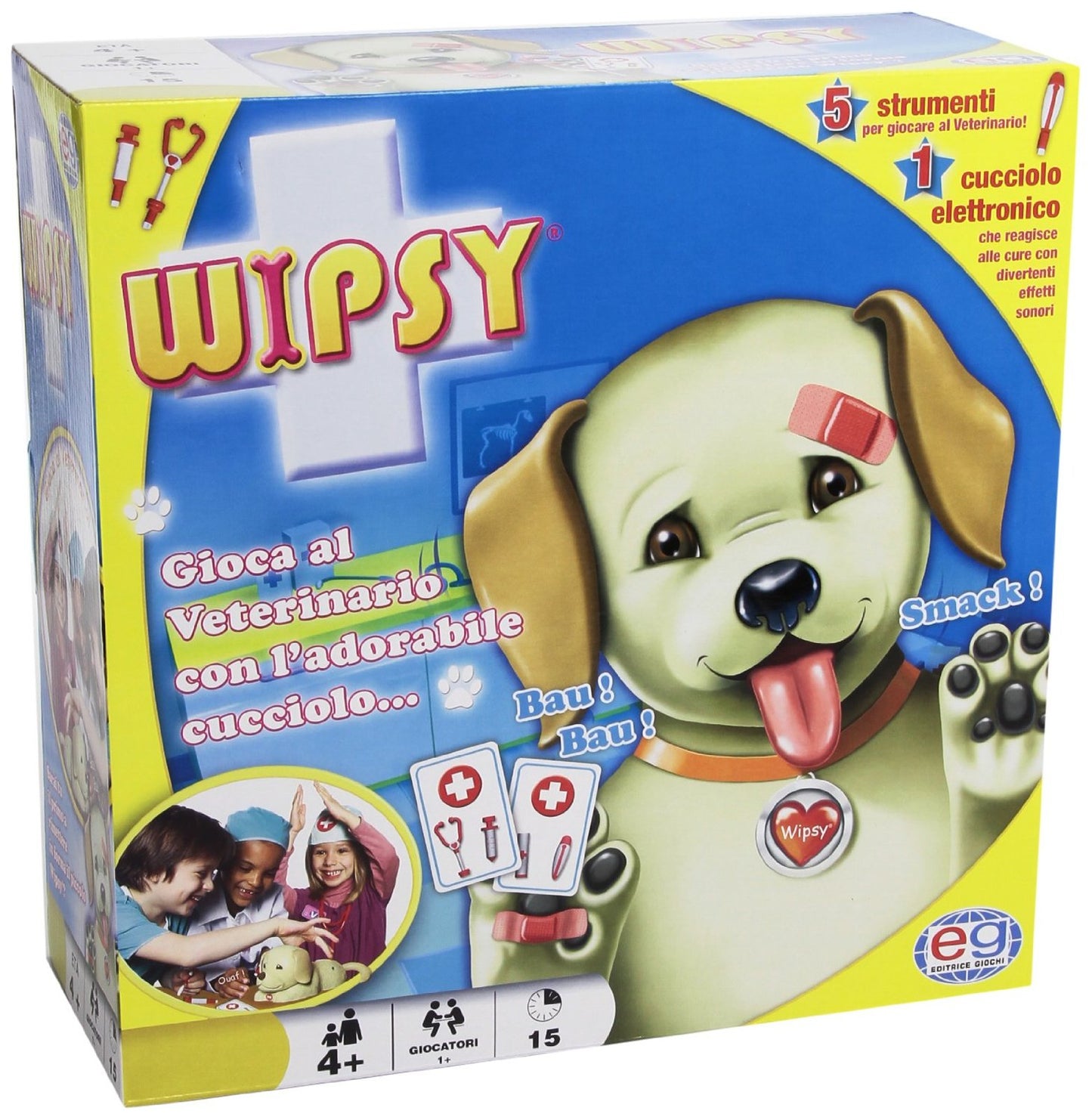 GIOCO WIPSY CAGNOLINO DA CURARE