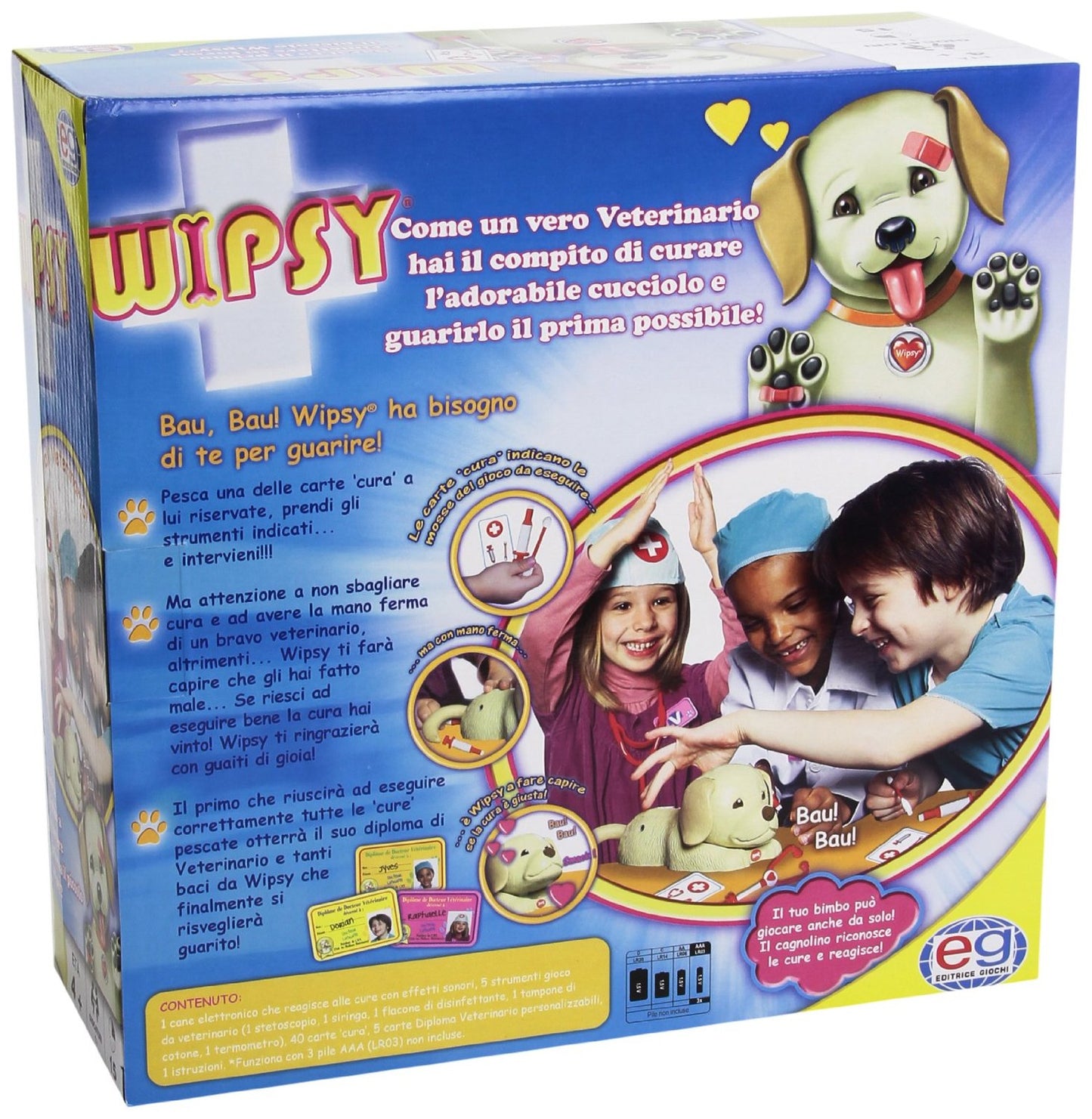 GIOCO WIPSY CAGNOLINO DA CURARE