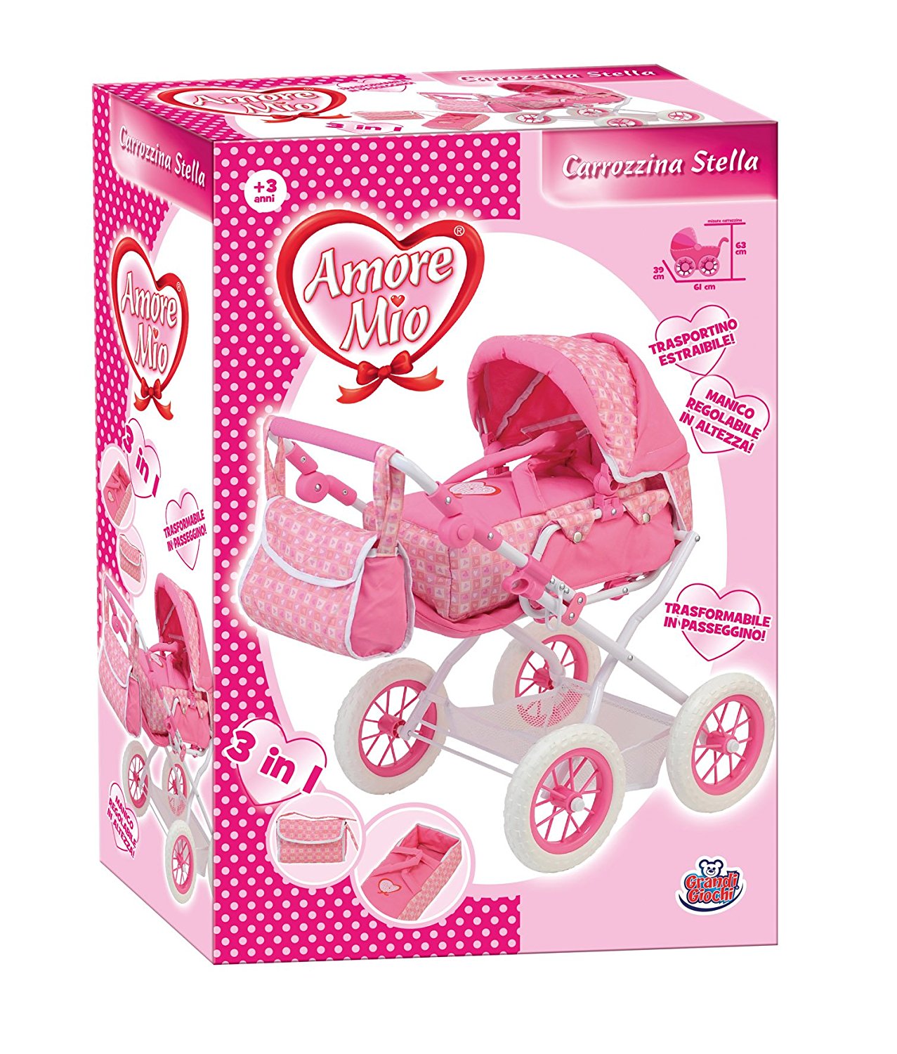 AMORE MIO CARROZZINA STELLA 3IN1