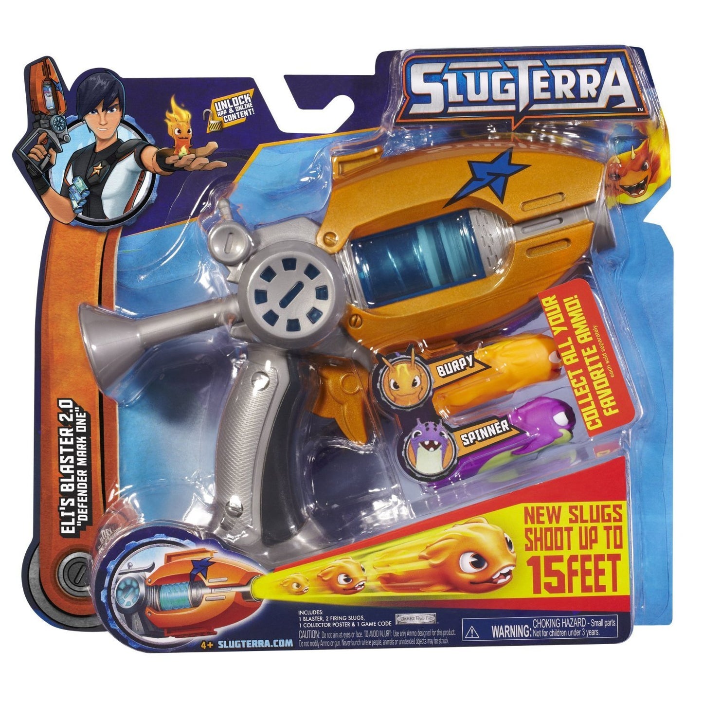 SLUGTERRA ELI BLASTER E BURPY