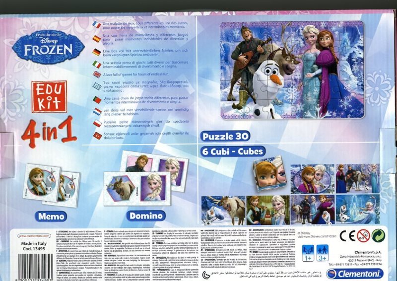 EDUKIT FROZEN 4IN1