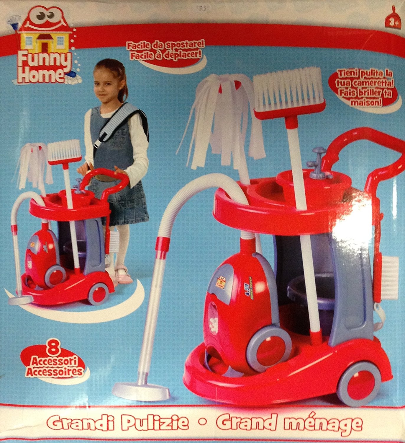 FUNNY HOME CARRELLO PULIZIE