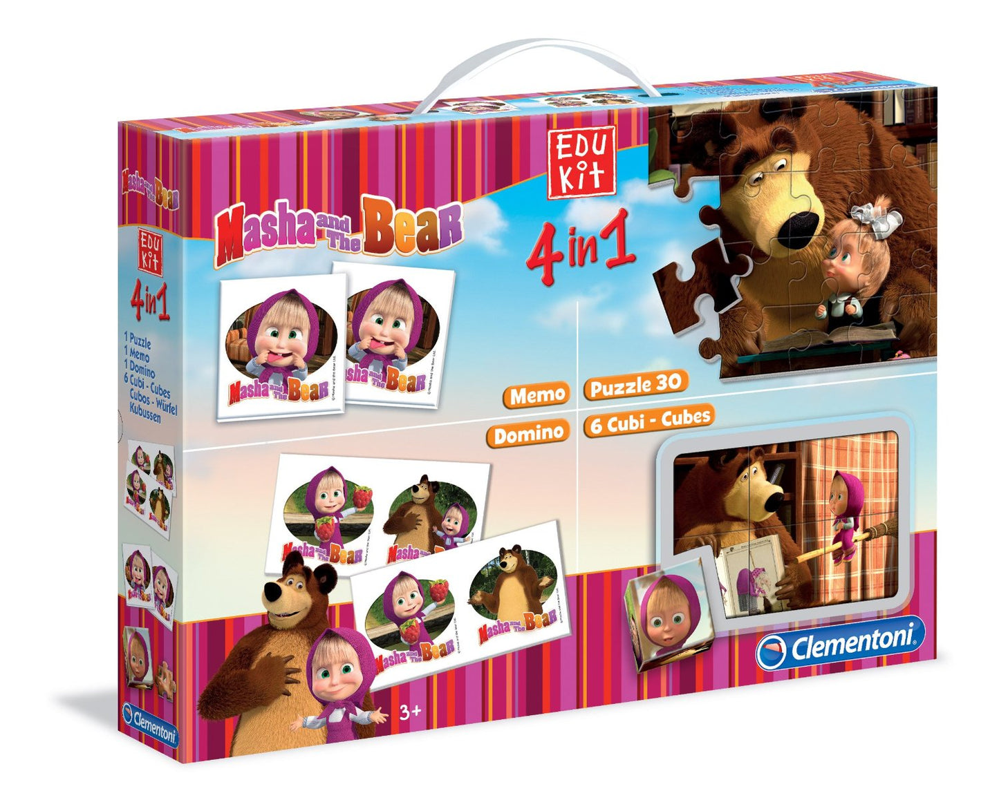 EDUKIT 4IN1 MASHA AND THE BEAR