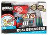 BOOMCO DUAL DEFENDERS DOPPIA PISTOLA CON DARDI