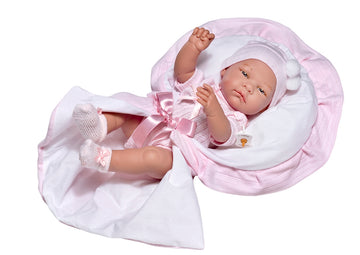 BAMBOLA ROSA CM.42